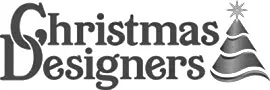 Logo of christmas designers, a christmas supply store online