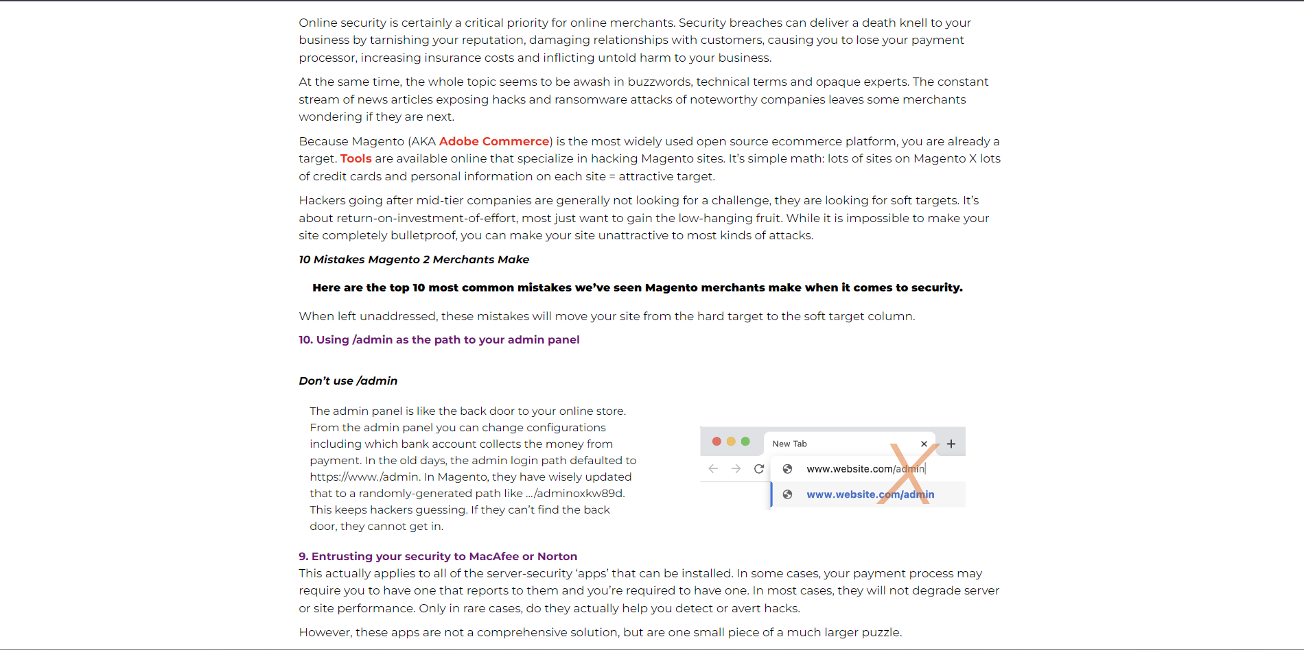 image of the in progress blog post container