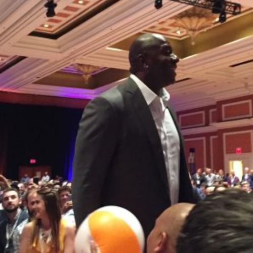 Magic Johnson at Magento Imagine 2016