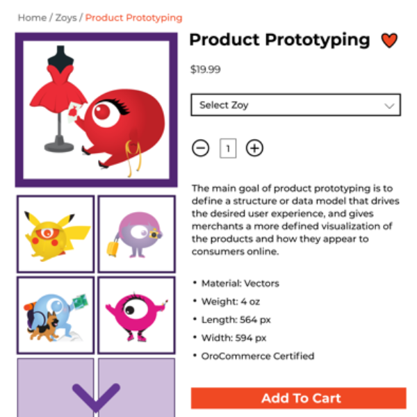 Product Prototyping in OroCommerce