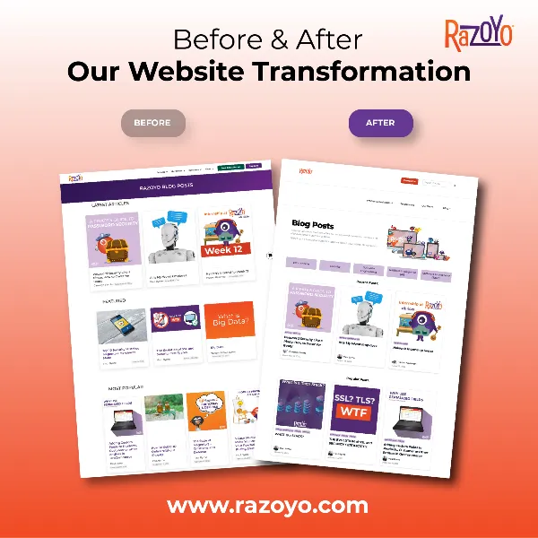 Razoyo Website and Redesign Blog