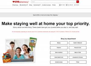 CVS prioritizes essential items